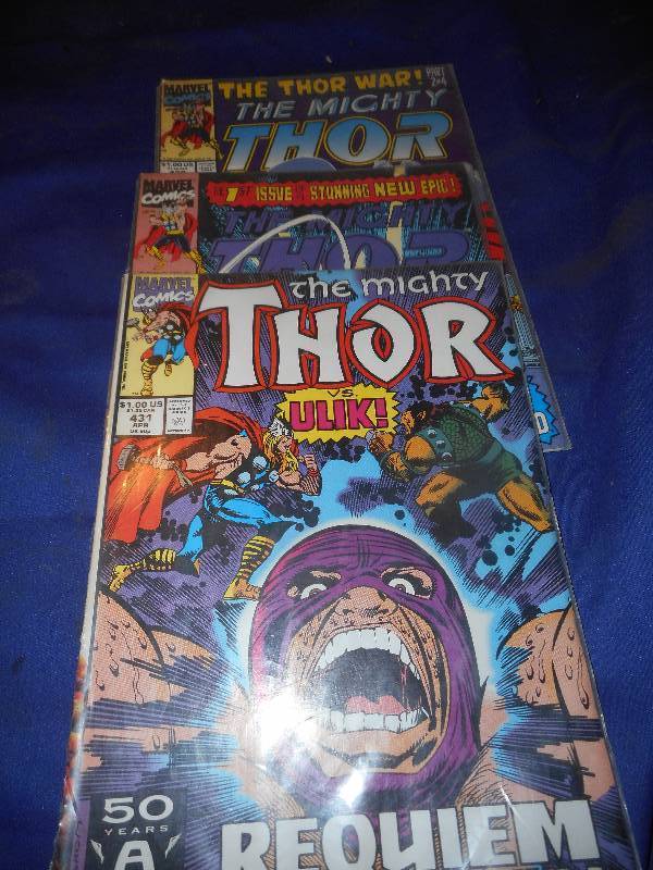 3 COLLECTIBLE THOR COMICS