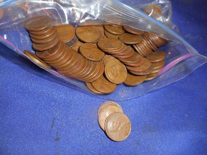 BAG OF WHEAT PENNYS