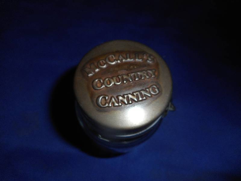 VINTAGE MCCALLS CANNING JAR