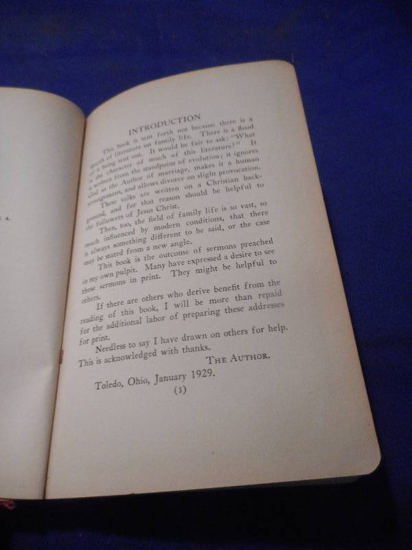 ANTIQUE THE HAPPY FAMILY BOOK