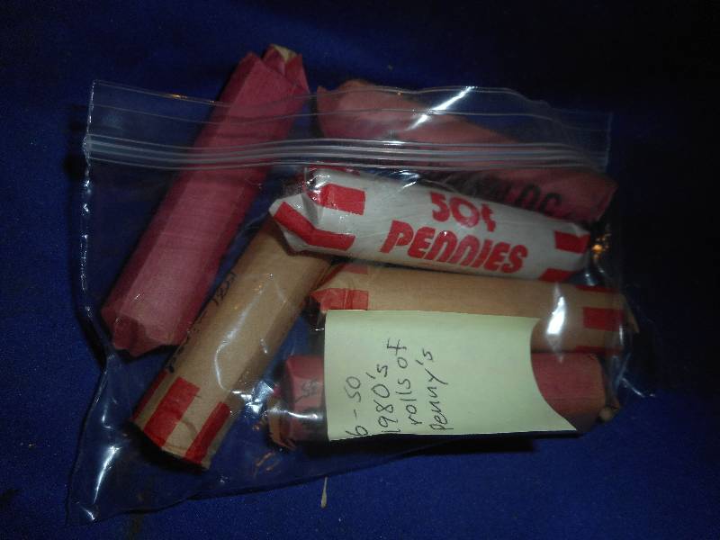 6 ROLLS PENNYS