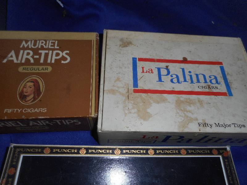 COLLECTIBLE CIGAR BOXES