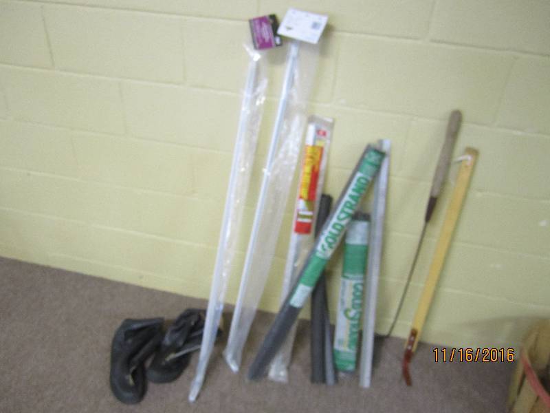 Lot of gardening supplies and overs...