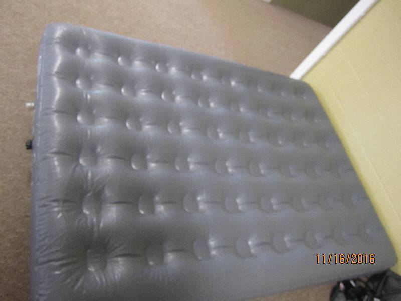 Full size air mattress with pump...