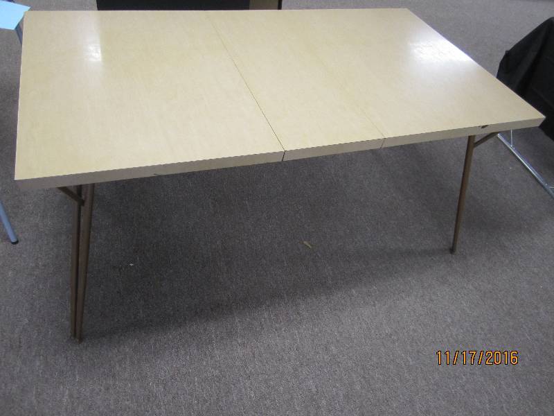Retro formica top table, 62 35 i...