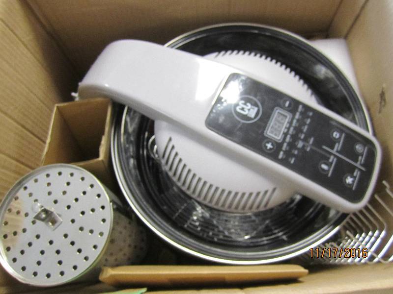 Cooks companion air fryer with roti...