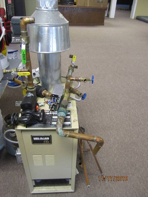 88000 BTU hot water boiler heater, ...