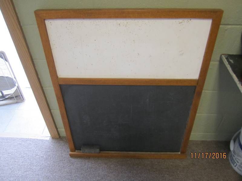 Chalk board  bulletin board ...