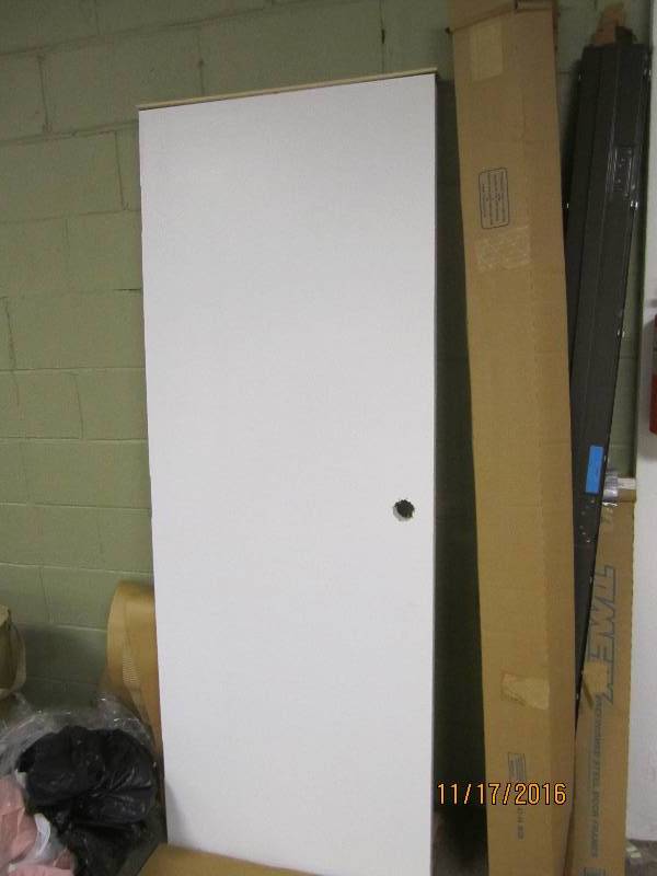 New fire door with frame, door is 3...