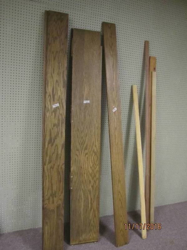 Lot of hard wood boards...