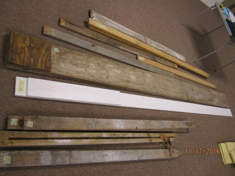 Weathered boards, see photos for di...
