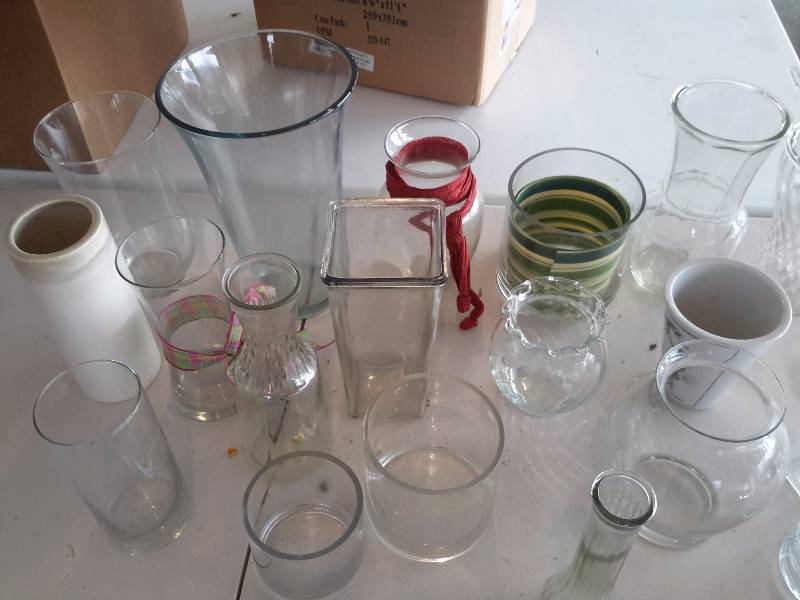 Large lot of Vases as pictured