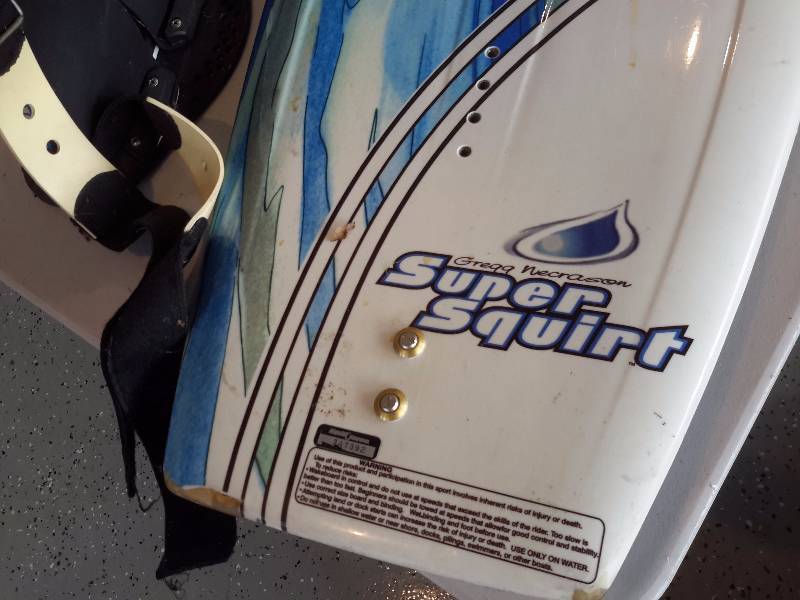 Super Squirt Stunt Board, plus Expert Boots as shown