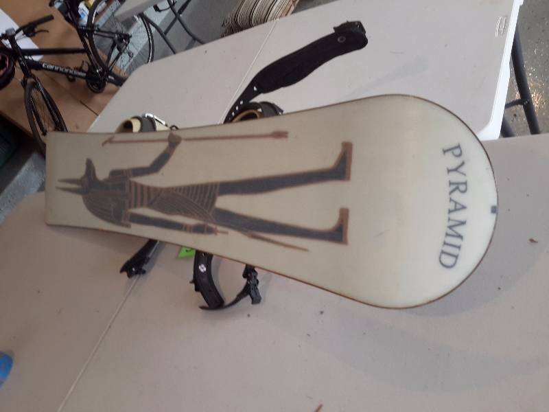 PYRAMID, Snow Board, BUPTON Bindings