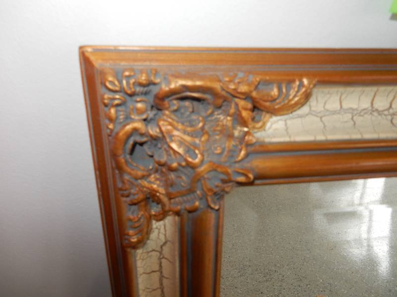 Nice Beveled Edged Mirror with fancy Frame