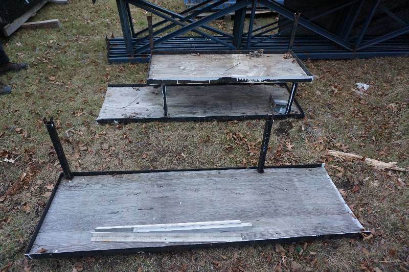 lot 28 image: Enclosed TrailerTruck Shelving Unit