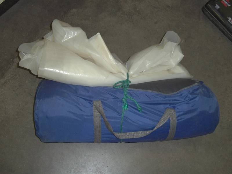 Tent Blue