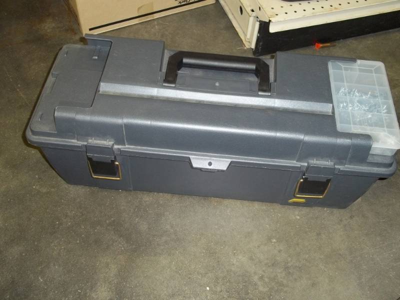 Tool box with tools