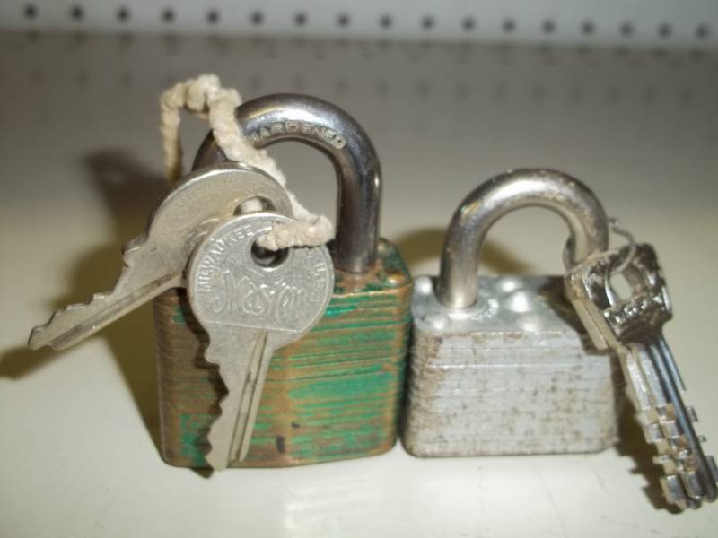 Pair of Paddle Locks