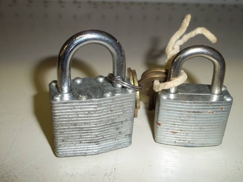 Pair of Paddle Locks
