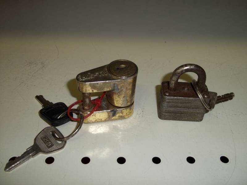 Pair of Paddle Locks