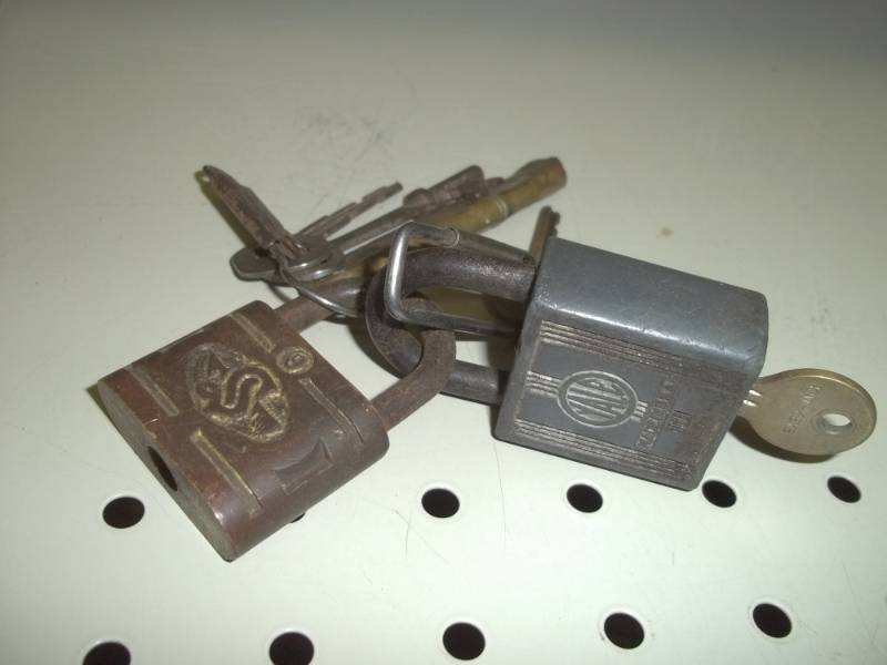 Pair of Paddle Locks