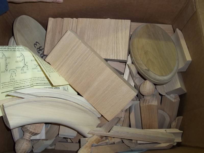 Lot of Wood Pieces