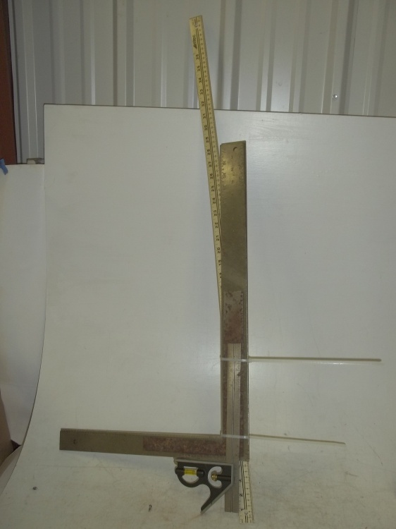 Set of Squares and straight edges