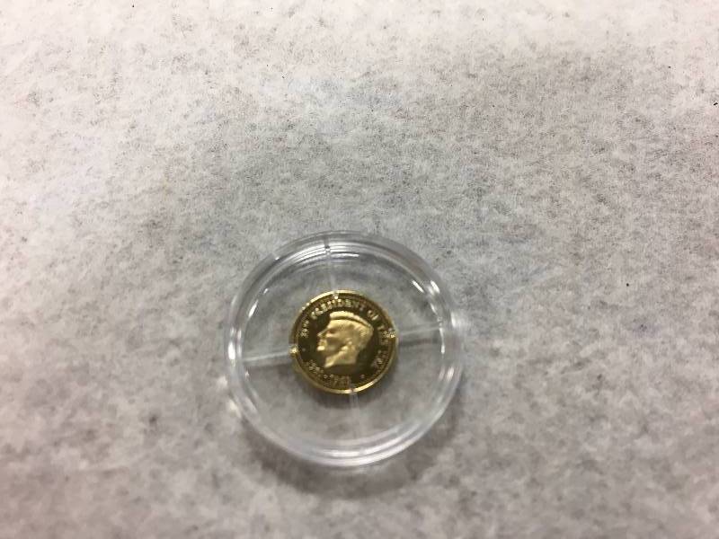 lot 123 image: 35th President Coin