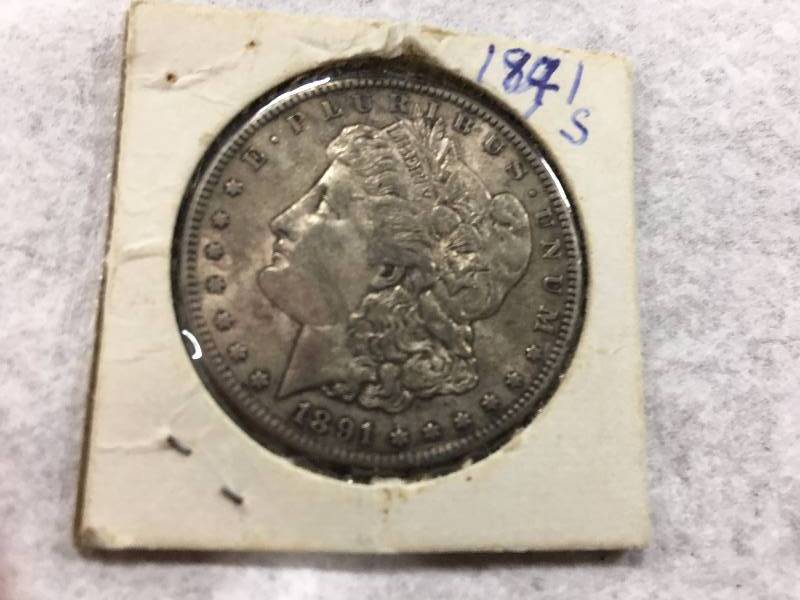 lot 144 image: Morgan Silver Dollar