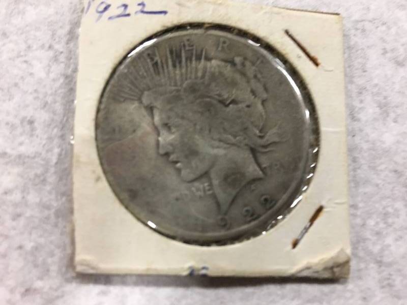 lot 145 image: Peace Silver Dollar