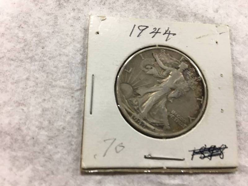 lot 166 image: Liberty Half Dollar