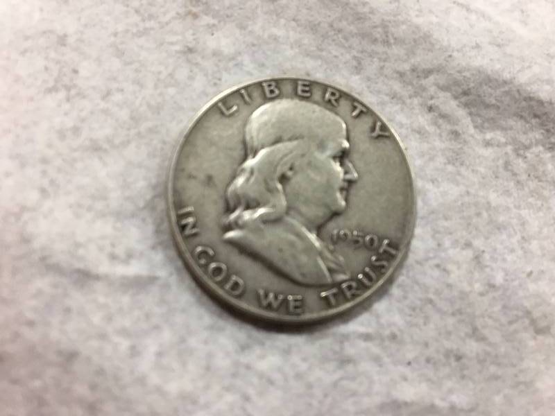 lot 168 image: Franklin Half Dollar