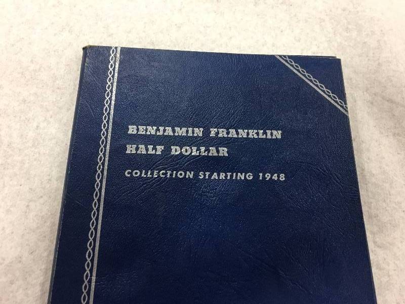 lot 170 image: Franklin Half Dollar Collection