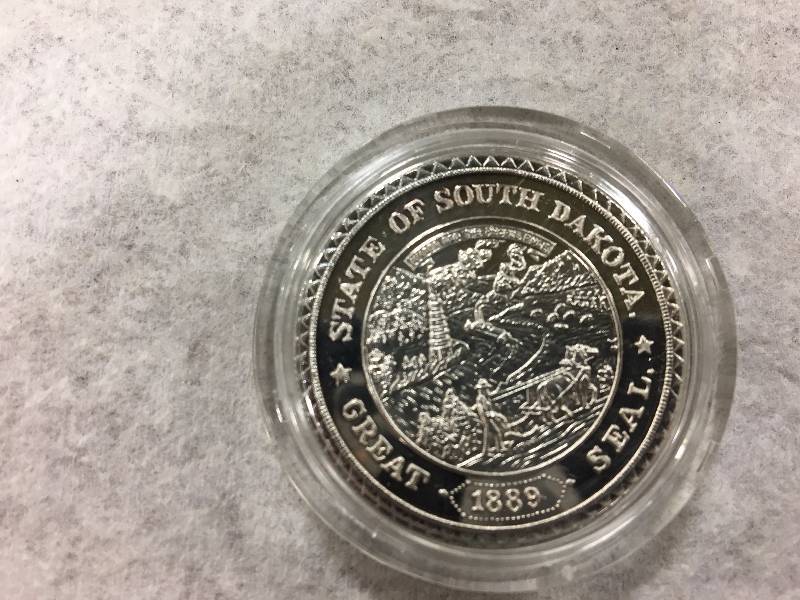 South Dakota Centennial Coin | Coins and Collectibles Estate Auction No