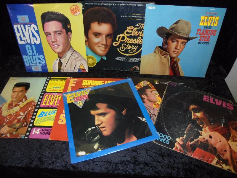 lot 57 image: Lot - Elvis Presley Records