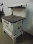 Maid of Athens Enamel Wood Burning Kitchen Stove, 51x33x31 | November  Consignment - Great Antiques, Collectibles, Tool/Shop u0026 Much Misc | K-BID