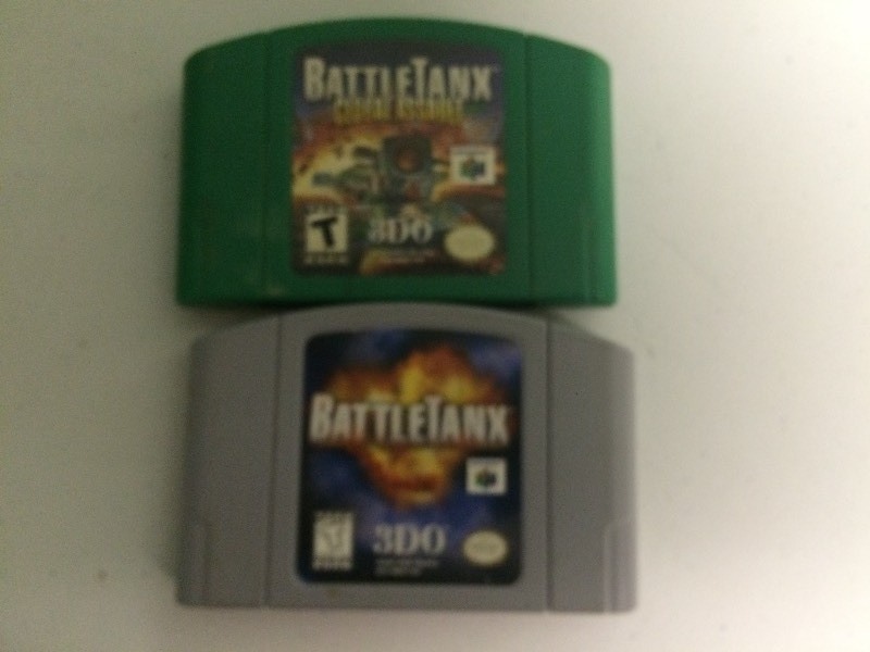 lot 25 image: 2 NINTENDO 64 GAMES - BATTLE TANX
