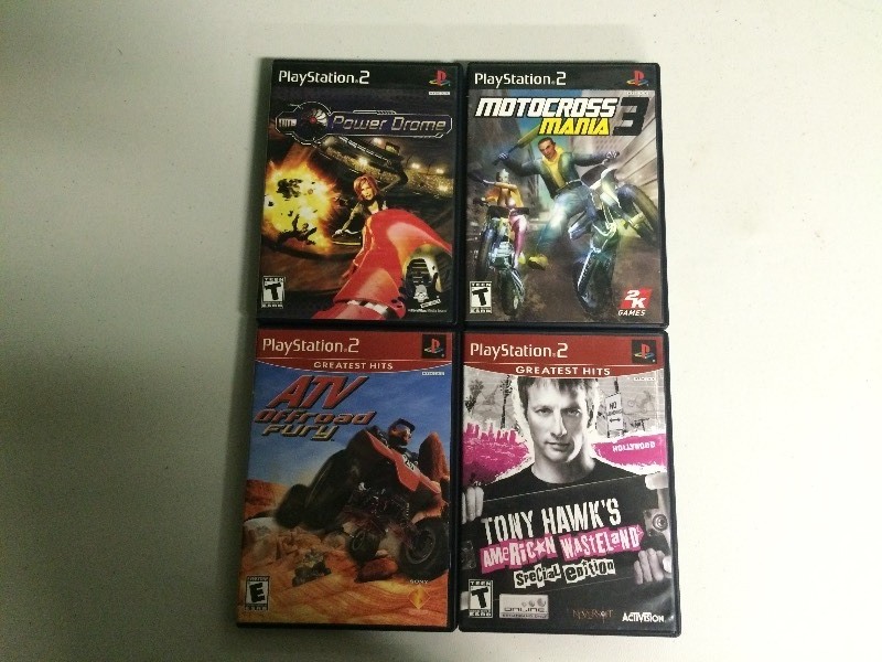 lot 10 image: 4 PLAYSTATION 2 GAMES