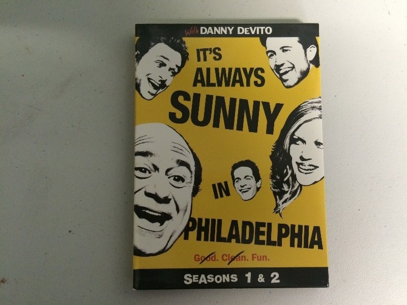 lot 53 image: DVDS - ITS ALWAYS SUNNY IN PHILADELPHIA SEASONS 1 & 2