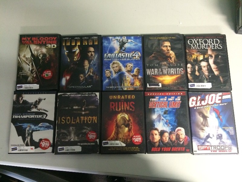 lot 83 image: DVDS - 10 SUSPENSE - FANTASY