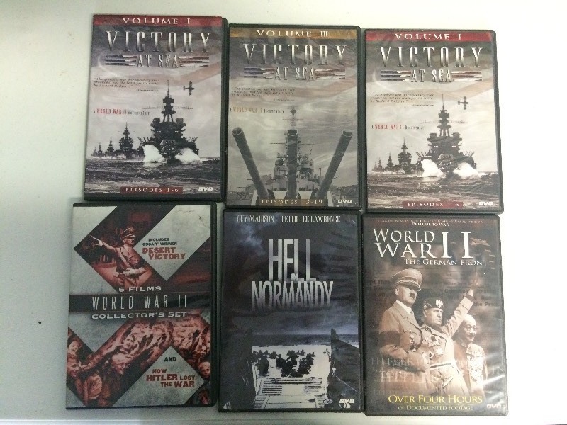 lot 64 image: DVDS - WORLD WAR II VICTORY AT SEA