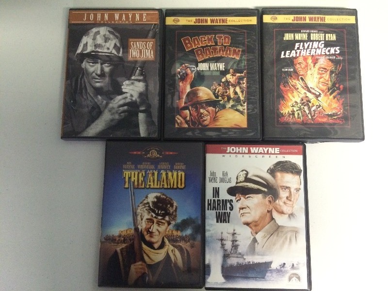 lot 63 image: DVDS - 5 JOHN WAYNE