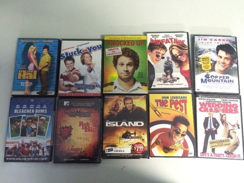 lot 67 image: DVDS - 10 COMEDY