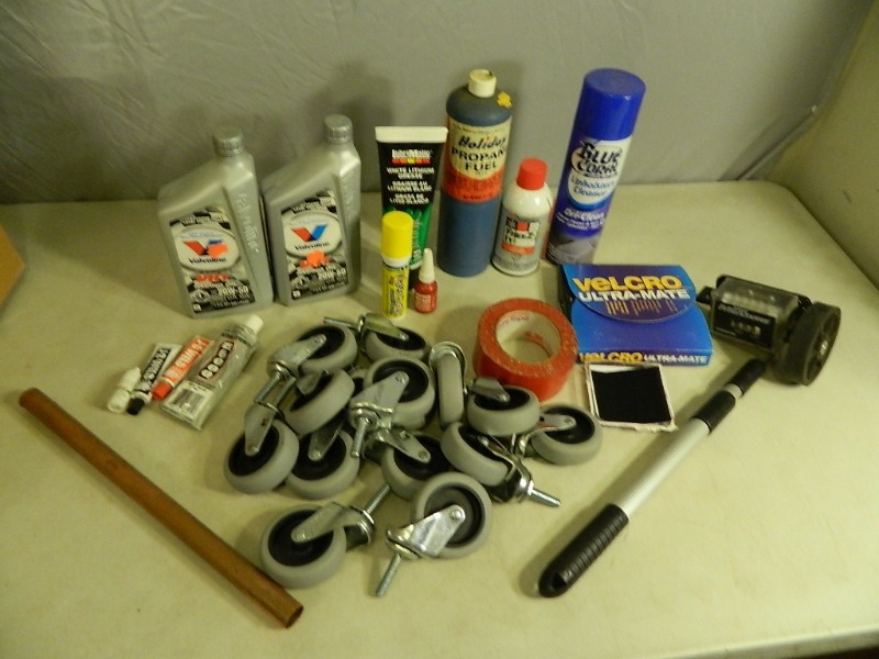lot 21 image: Shop Supplies, Casters, and More