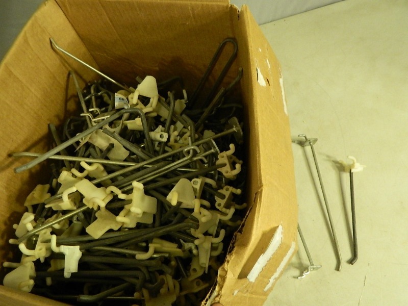 lot 35 image: Box of Pegboard Hooks