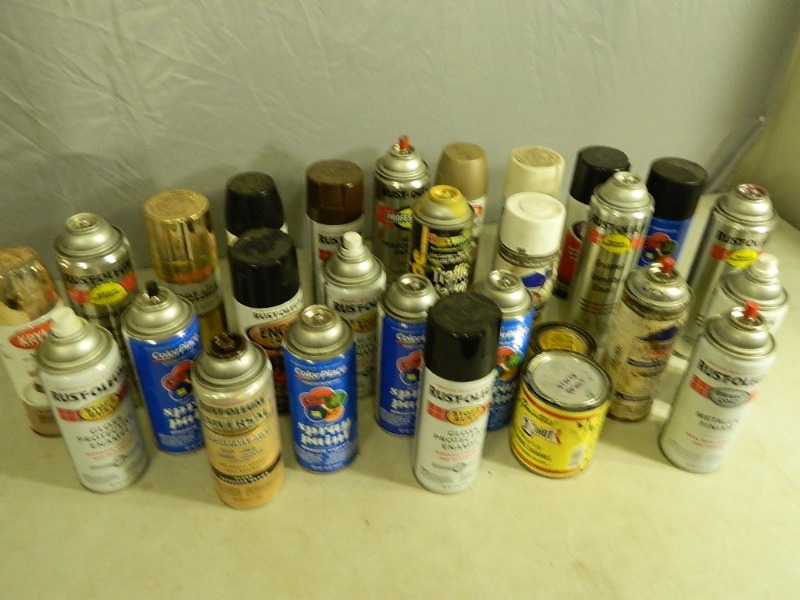 lot 37 image: Spray Paint and More