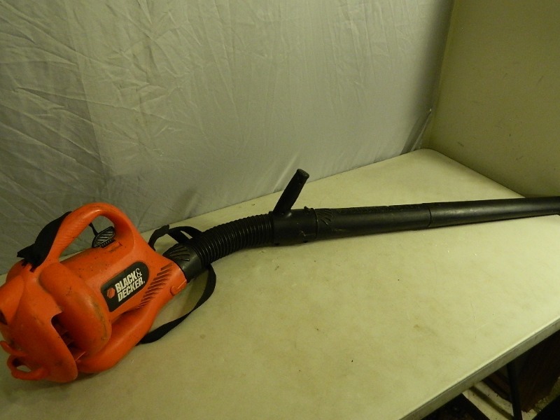 lot 39 image: Black and Decker Lawn Blower