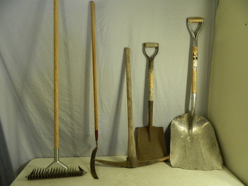 lot 49 image: Long Handle Tools