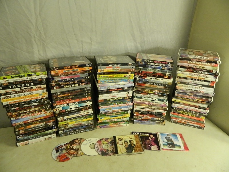 lot 80 image: Large Lot of DVDs